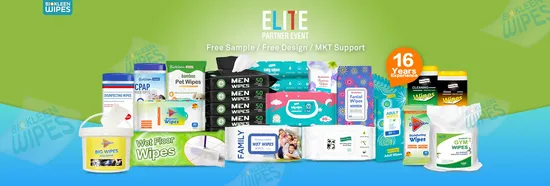 Biokleen Muestras gratuitas Etiqueta privada 100CT Algodón orgánico Biodegradable Higiene de tejido húmedo Respetuoso con el medio ambiente Al aire libre 100% Toallitas húmedas de bambú para bebés